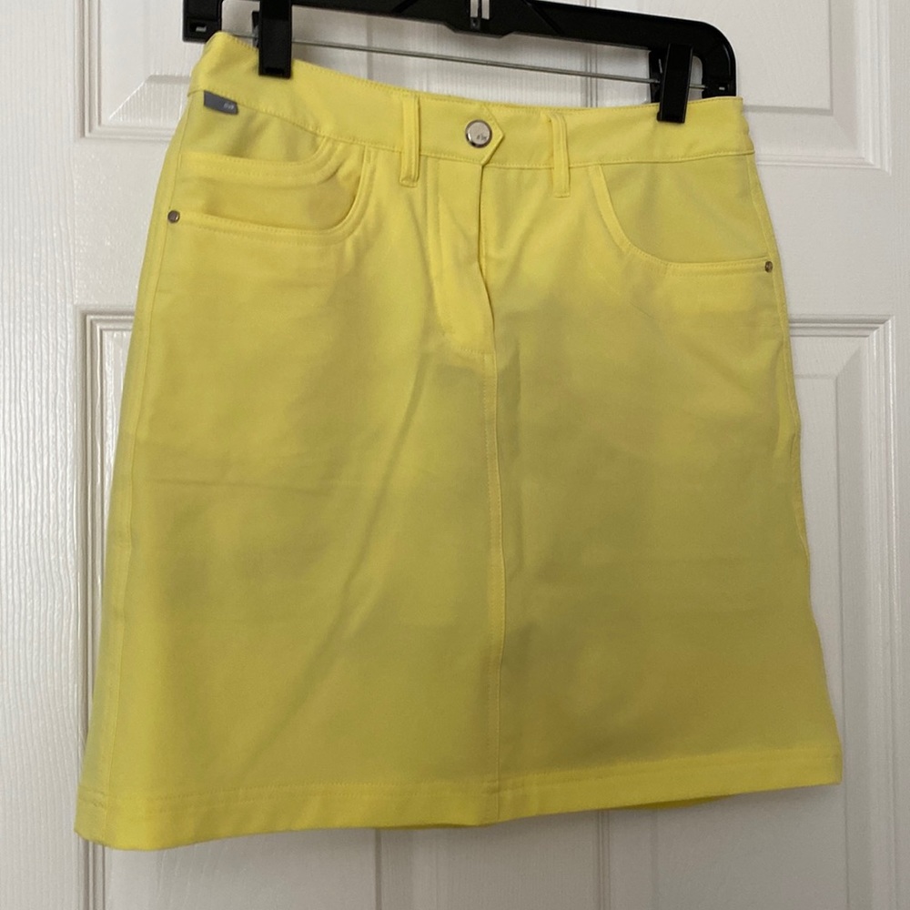 Yellow Sports Skort